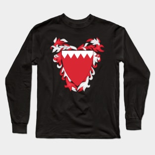 Coat of arms of Bahrain Long Sleeve T-Shirt